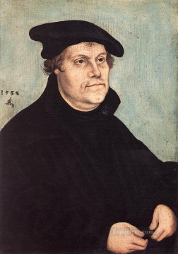 マルティン・ルターの肖像 ルネサンス ルーカス・クラナッハ長老 Oil Paintings